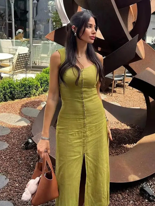 2025 Summer Elegant Dress Women Fashion