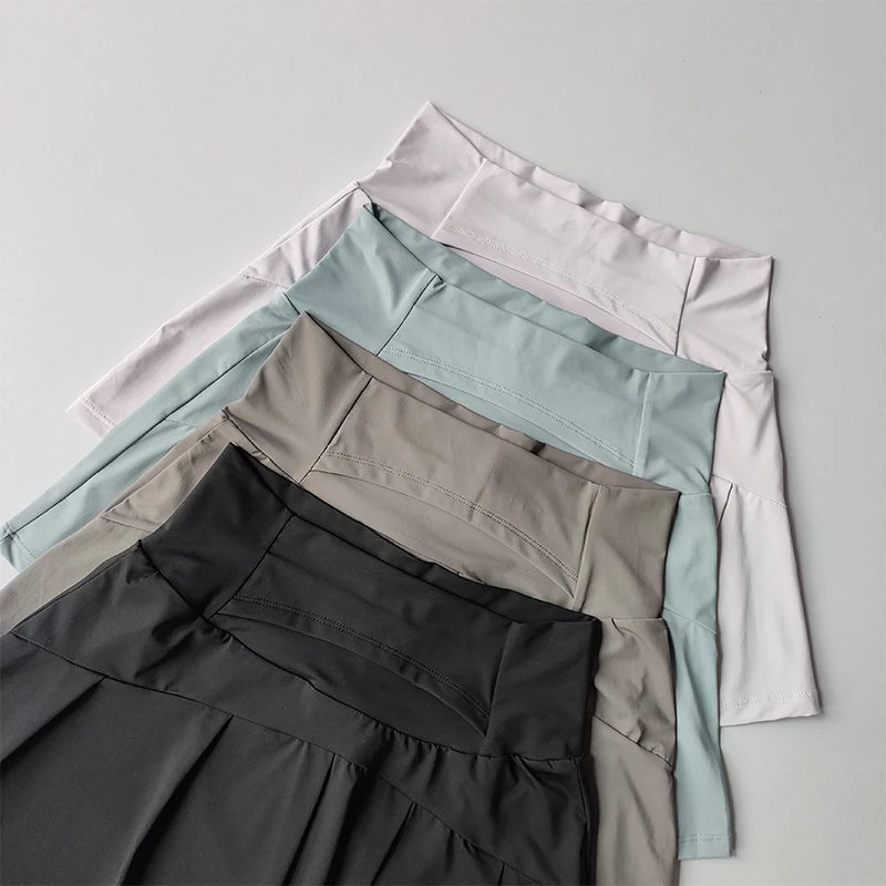 Summer High Waist Sports Short Skirt  for Women
