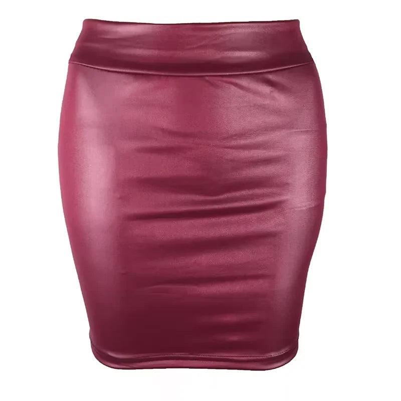 Leather Matte Slim Mini Sexy 2025