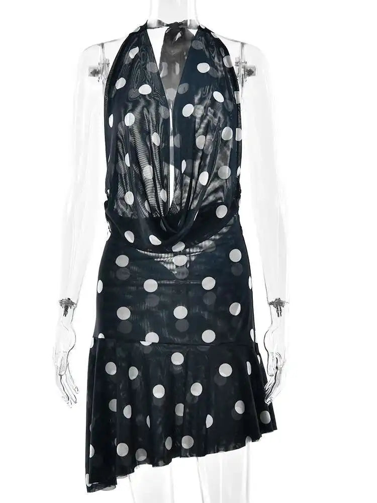 Mini Dress Summer Slim